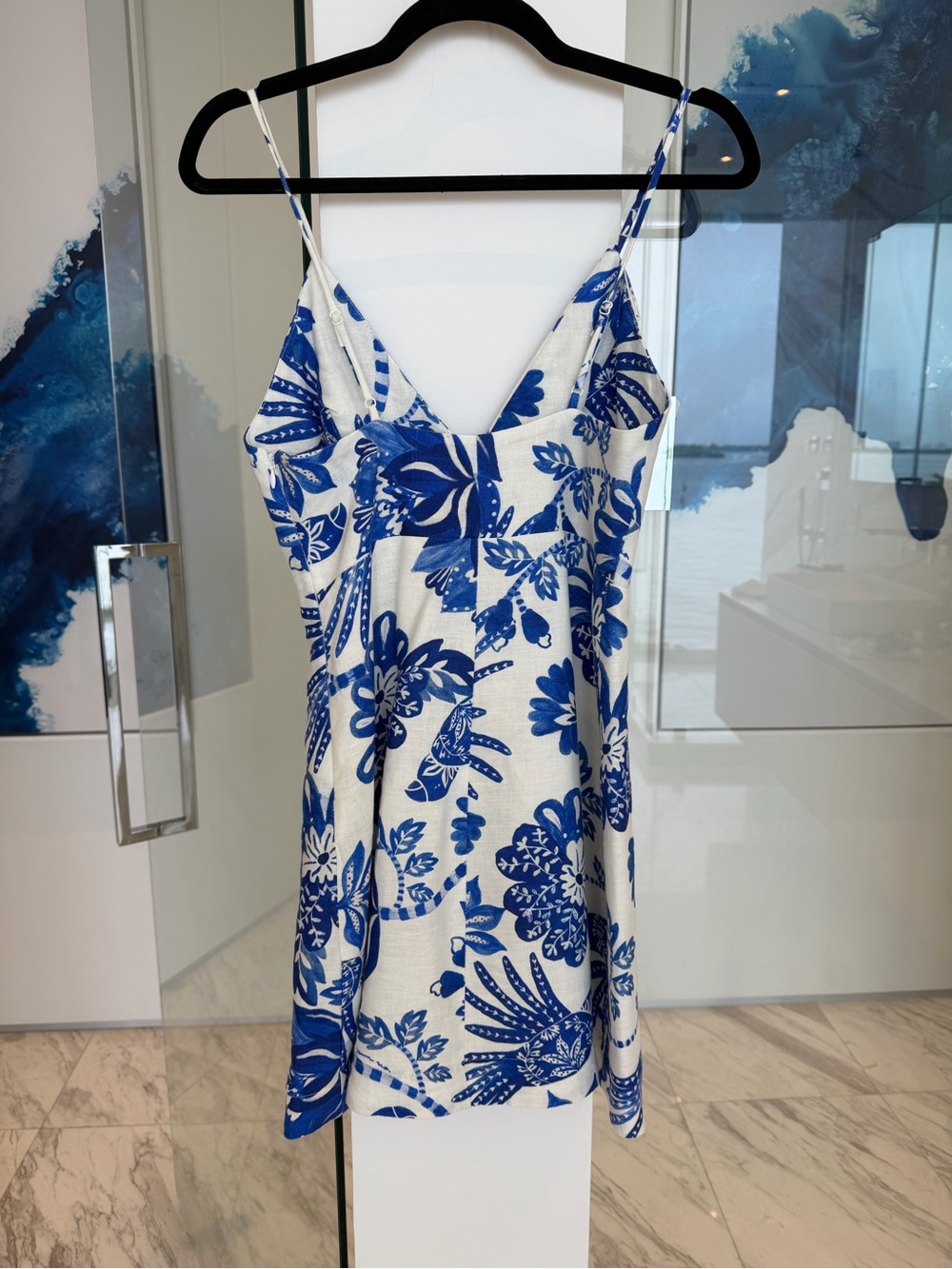 FARM Rio Floral Birds Mini Dress - Picture 6 of 8